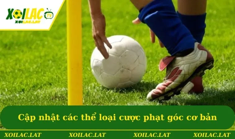 Cập nhật các thể loại cược phạt góc cơ bản