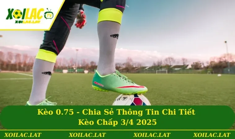 Kèo 0.75 - Chia Sẻ Thông Tin Chi Tiết Về Kèo Chấp 3/4 2025