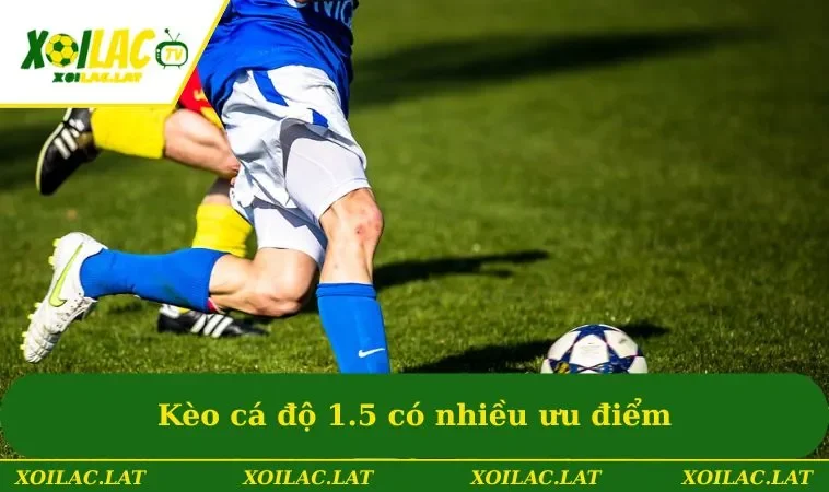 Kèo cá độ 1.5 có nhiều ưu điểm